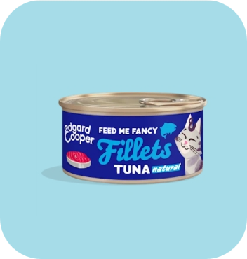 Edgard & Cooper - Fillets Tuna (filetes Atum ao natural em caldo nutritivo)
