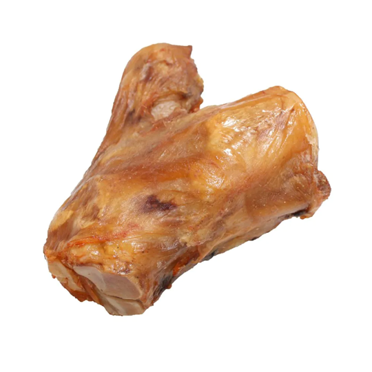 Calcanhar Bovino com tendão e carne (XL) (18 * 8 cm)  (Para cães grandes ou médios de mordedura forte)