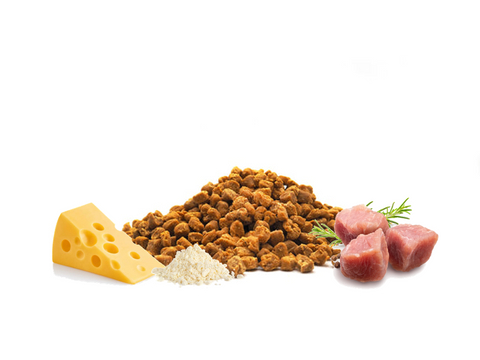 Mini Bites IMMUNITY - CHICKEN`CHEESE - Frango, queijo & colostrum (suaves) (Defesas Naturais, Imunidade & Longevidade) 💎🧀🐔