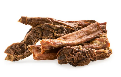 Tiras Carne Maminha Vaca 🐂 Deliciosas e muito Ricas em minerais essenciais. Cheiro e sabor muito atrativo para os caes