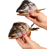 Salmon Head - Cabeça Salmão (em metades) PURO ÓLEO SALMÃO! Super parte nutritiva do salmão