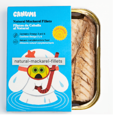 Canumi natural Filetes Cavala para cão 120g