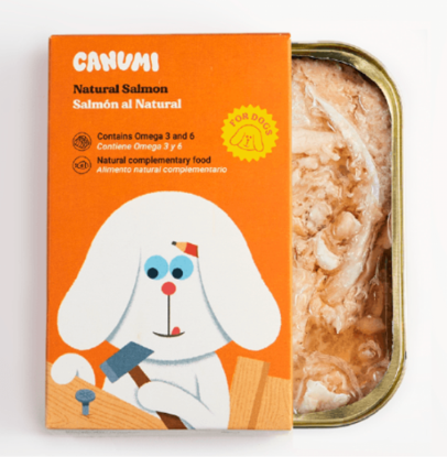 Canumi natural Chuncks Salmão para cão 120g