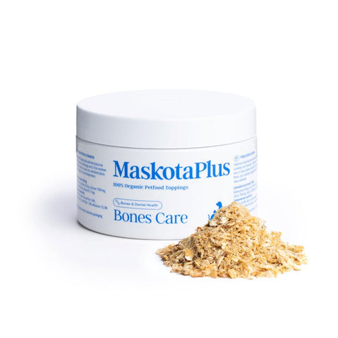 Health Meal Topper 100% natural- BONES CARE (Favorece os Ossos e dentes. Reforço Cálcio natural) para cães e gatos 100g