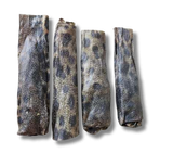 Tiras TUFADAS Pele Peixe Lobo 15-17 cm (efeito tufado mais crocantes e estaladiças)🐠 Dose Ómega 3 natural: Pelo & Pele Saudável!Ainda mais crocante e estaladiças