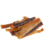 Tiras ÓMEGA Pele Pescada Negra 🐠  Dose Ómega 3 natural: Pelo & Pele Saudável. Puro óleo peixe!