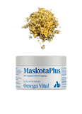 MaskotaPlus - ÓMEGA VITAL (Melhora pelo, doenças pele e saúde coração) 100% natural com poder dos beneficios do peixe