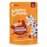 Edgard & Cooper - Saquetas Comida húmida de FRANGO em molho para gatos