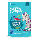 Edgard & Cooper - Saquetas Comida húmida de ATUM & FRANGO em molho para gato