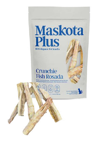 Maskotaplus - Fish Skin - Crunchie Pele Rosada (Bolsa fecho fácil) Linha Vet & Pharma