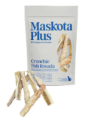 Maskotaplus - Fish Skin - Crunchie Pele Rosada (Bolsa fecho fácil) Linha Vet & Pharma