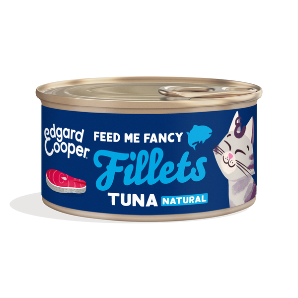 Edgard & Cooper - Fillets Tuna (filetes Atum ao natural em caldo nutritivo)
