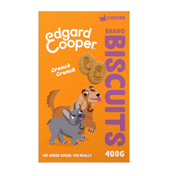 Crunchy Biscuits - Frango com Mirtilos & Romã 400g 🫐 PROMO -25%