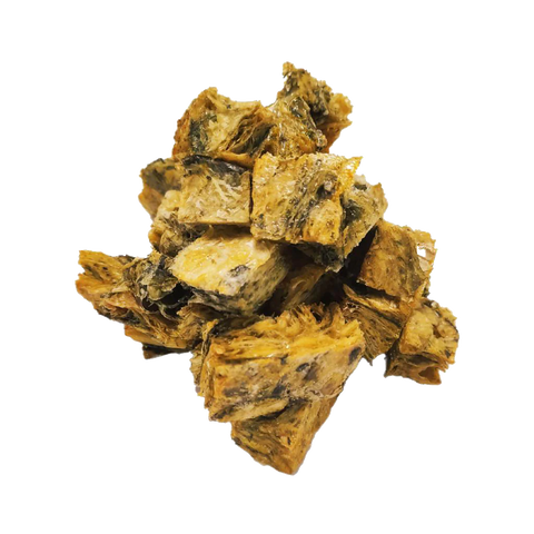 Bites Ómega+ Salmão 🐠 Puro Ómega 3 e 6 e Vitamina D. Delicia como Topper (Colocar sobre a refeição como Óleo de Salmão natural)