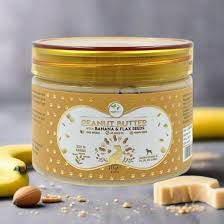 Pawfect - Peanut Butter 100% Natural com Banana & Sementes Linhaça