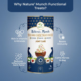 Snacks JOINT CARE - Queijo, Cúrcuma, Alcaçuz, Alfafa e Rosa Mosqueta (liofilizados - freeze air dried) (melhora saúde articulações)