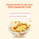 🥑Pawfect - Snacks FRESH FREEZE DRIED Delicious Papaya (Digestion Booster) (Antiparasitário e anti-gases)