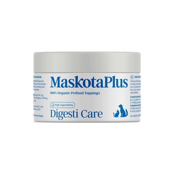 MaskotaPlus - DIGESTIVE CARE (Digestão suave e eficaz. Menos Gases) 100% natural com poder dos beneficios do peixe