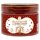 Pawfect - Peanut Butter 100% Natural with Cranberries & Cinnamon (Blend Superfoods) Fonte de Vitaminas e Óleos essenciaIs