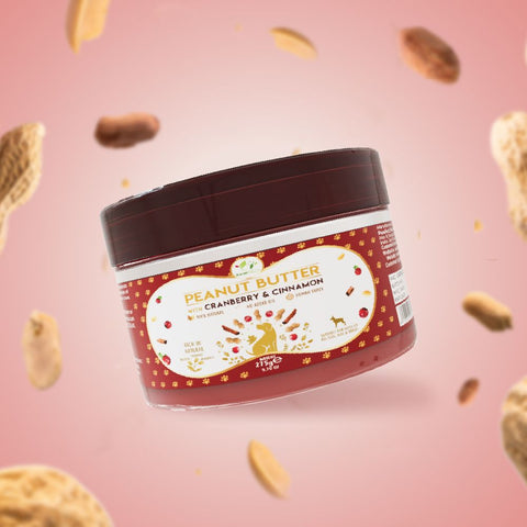 Pawfect - Peanut Butter 100% Natural com Cranberries & Canela