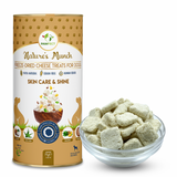 Snacks SKIN CARE & SHINE - Queijo, Coco, Abacaxi, Sem. Linhaça e Aloe Vera (liofilizados - freeze air dried) (regeneração pele e pelo brilhante e cuidado)