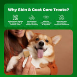 Pawfect -Snacks FRESH FREEZE DRIED - SKIN CARE & SHINE - Cheese, Aloe Vera, Coconut, Pineapple & Flax seed (regeneração pele, anti-alergias e pelo brilhante e cuidado)