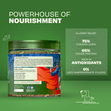 Pawfect - Polvo de hígado de pollo FUR-FUEL | Aderezo diario para perros | 100% natural | Enriquecido con bromelina, plátano, brócoli, espinacas, fresas, pimiento amarillo y quercetina | Alivio de alergias | Antiinflamatorio | Apoyo antioxidante (150 g)