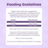 Pawfect - WILD VIGOR - ZEN CALM Bites | Calming Supplement for Dogs | All Natural | Grain Free | Enriched with Chamomile, Valerian Root, Ashwagandha, Choline + Banana, Coconut, Blueberries