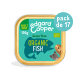 🐟🎋BIO Organic - Terrina Edgard Cooper Adulto Peixe com funcho e cenoura