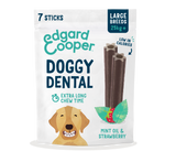 🍓🍃🦷 Sticks Doggy Dental - Morango & Hortelã cool - Large