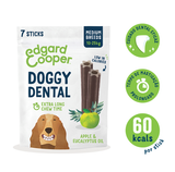 🍏🌿🦷 Sticks Doggy Dental - Maçã crocante & Eucalyptus - Medium