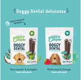 🍏🌿🦷 Sticks Doggy Dental - Maçã crocante & Eucalyptus - Small