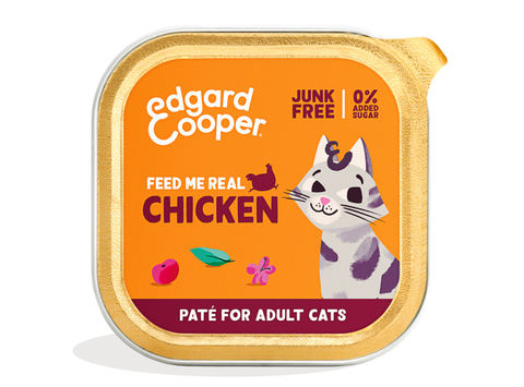 Paté Edgard & Cooper FRANGO para gato adulto