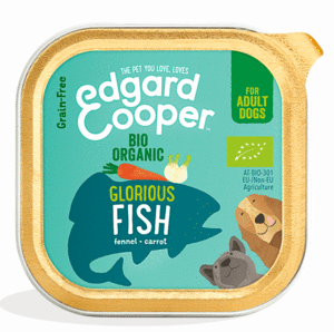 🐟🎋BIO Organic - Terrina Edgard Cooper Adulto Peixe com funcho e cenoura