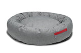 Brott  - EXTREME CONFORT & EASY CLEANING Round Bed URBAN GREY (Tecido inovador: cama anti-alérgica de fácil limpeza!)