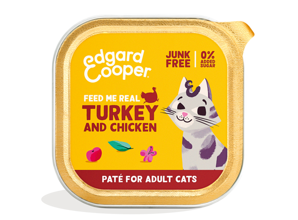 Paté Edgard & Cooper PERU & Frango para gato adulto