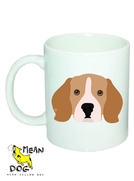 Mean Yellow Dog - MUG001 - Beagle - HEROES OF KINDNESS pet business distributors