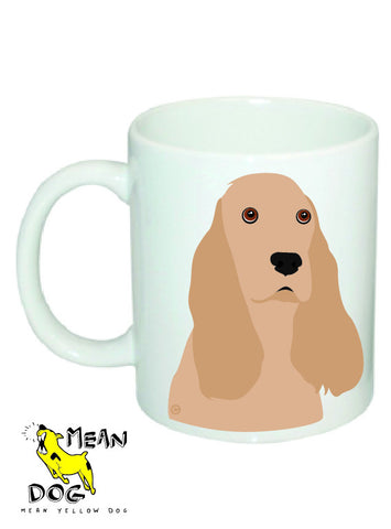 Mean Yellow Dog - MUG013 - COCKER