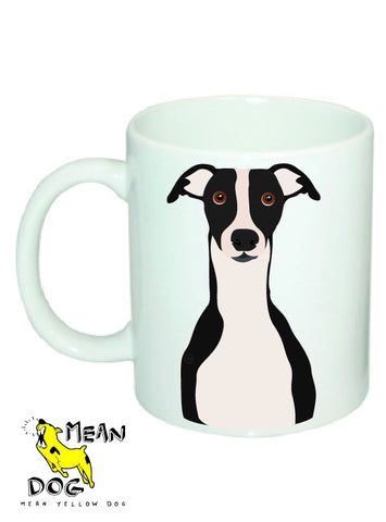 Mean Yellow Dog - MUG022 - GREYHOUND BLACK