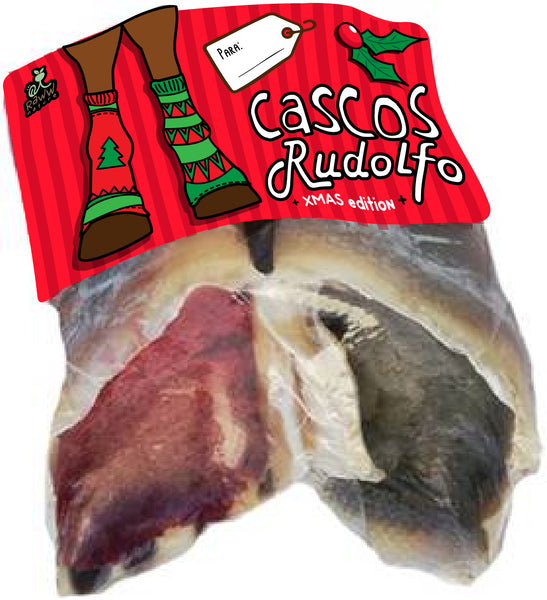 Cascos Rudolfo (BARF) Cascos Recheados c/ Gord. Ovelha & Superfoods para cão